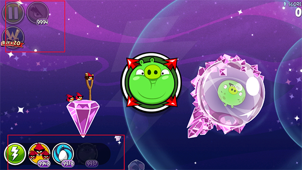 愤怒的小鸟太空版HD