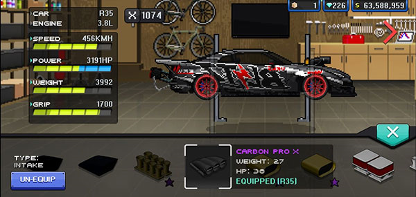 Pixel Car Racer