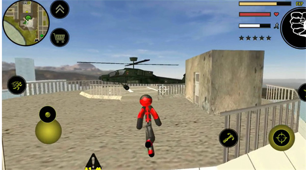 火柴人绳索英雄