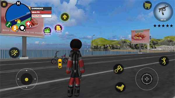 火柴人绳索英雄