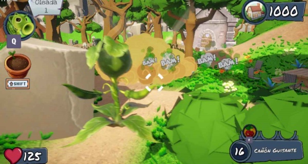 植物大战僵尸花园战争