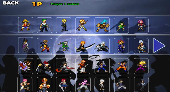 Anime Stars Fighting