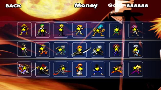 Anime Stars Fighting