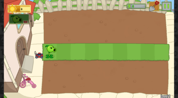 Plants vs Zombies Neighborhood Defense