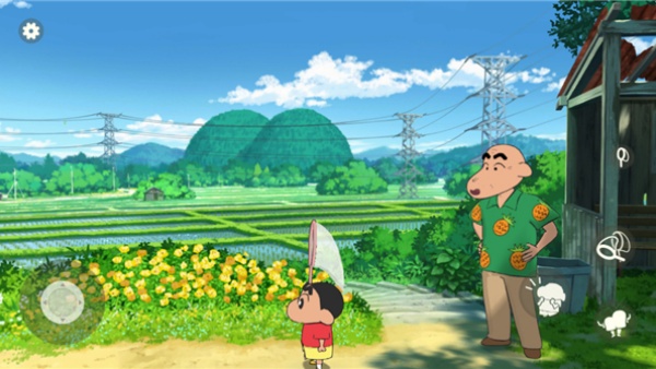 蜡笔小新煤炭镇的小白