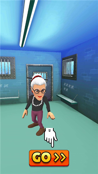 愤怒的老奶奶跑酷