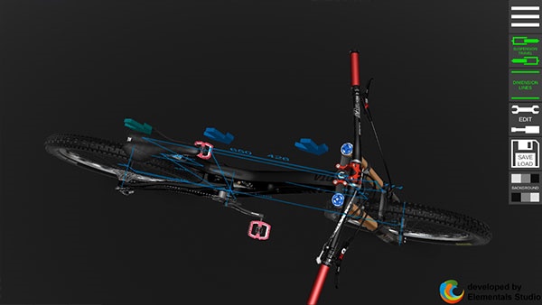 自行车配置器3D