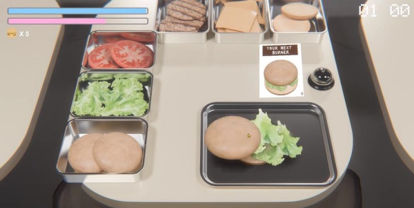 汉堡店的四个夜晚