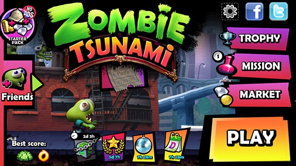 Zombie Tsunami中文版