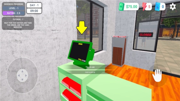 我的汉堡店模拟器