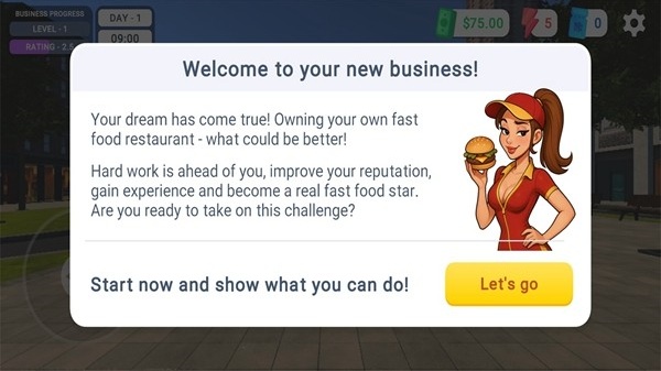 我的汉堡店模拟器